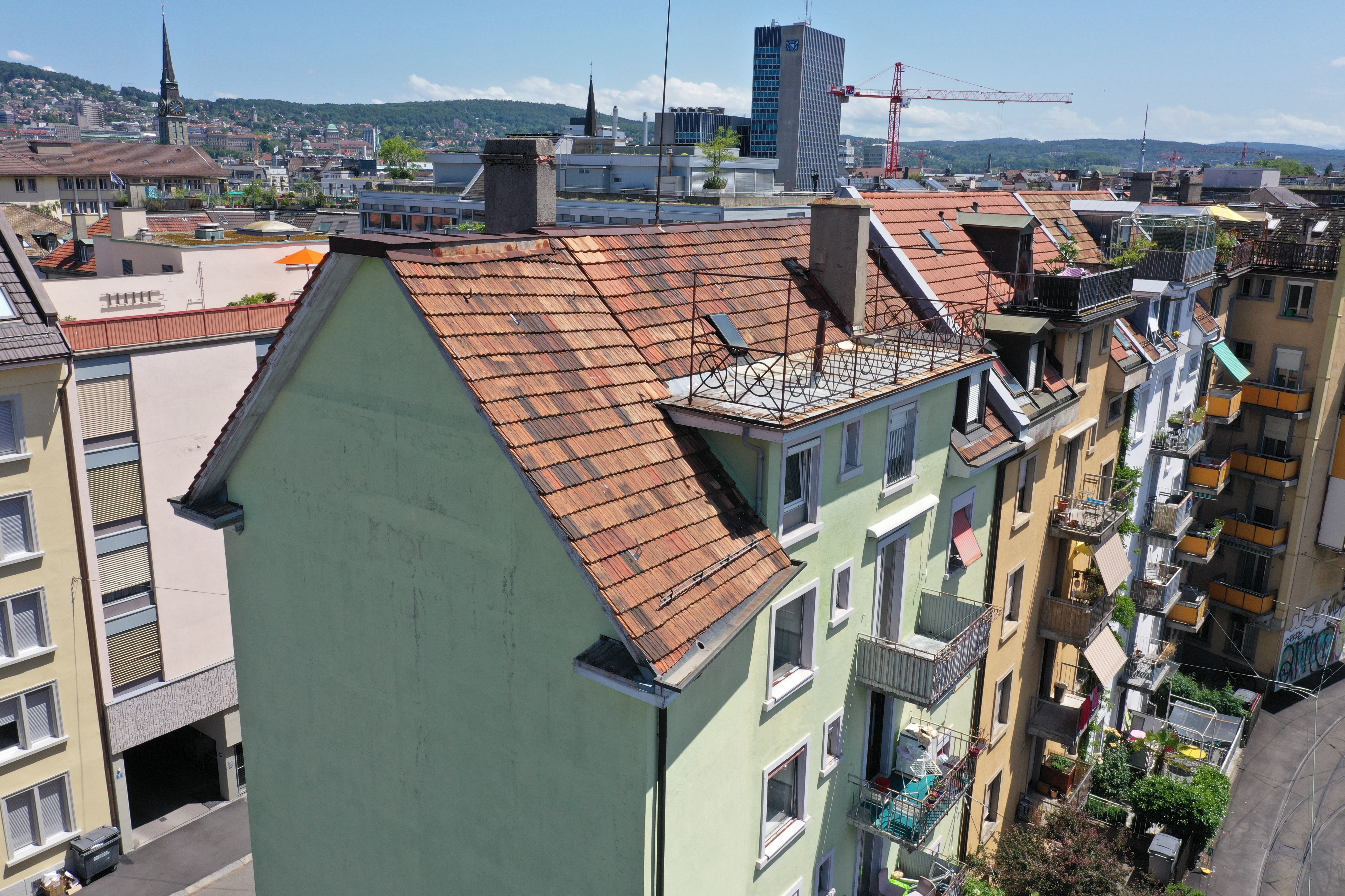 Drohnenaufnahme Bestand