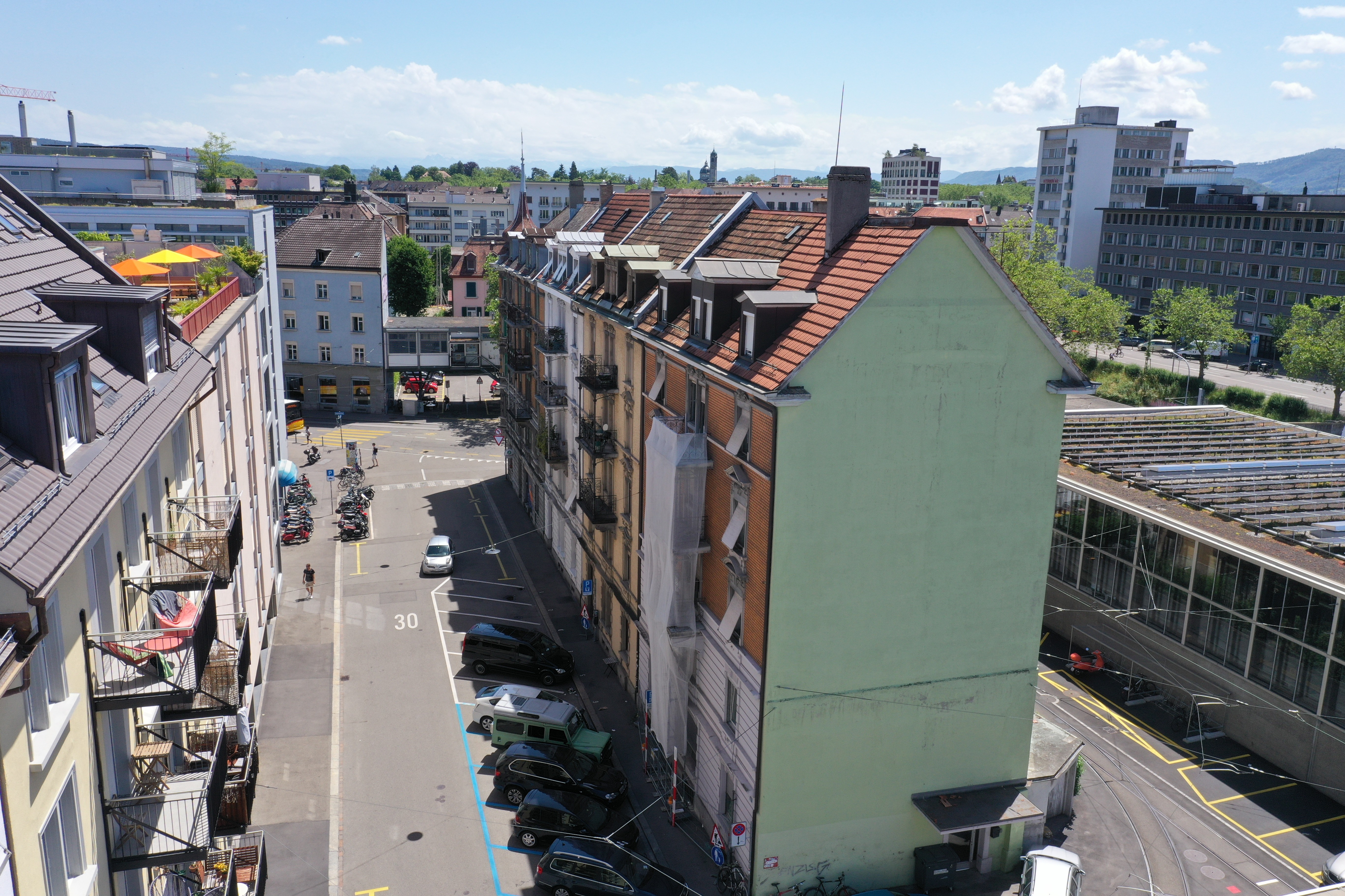 Drohnenaufnahme Bestand